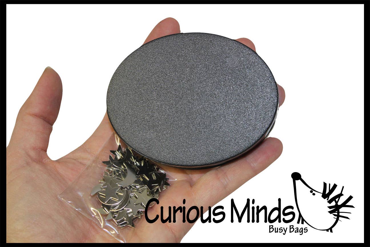 1 Magnetic Moon and Stars Fidget Sculpture - Office Science
