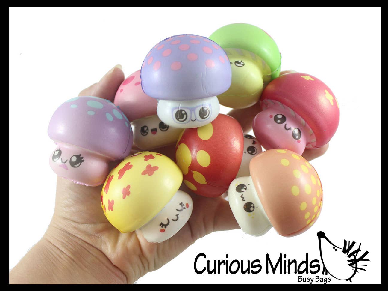 1 Cute Mushroom Micro Slow Rise Squishy Toy