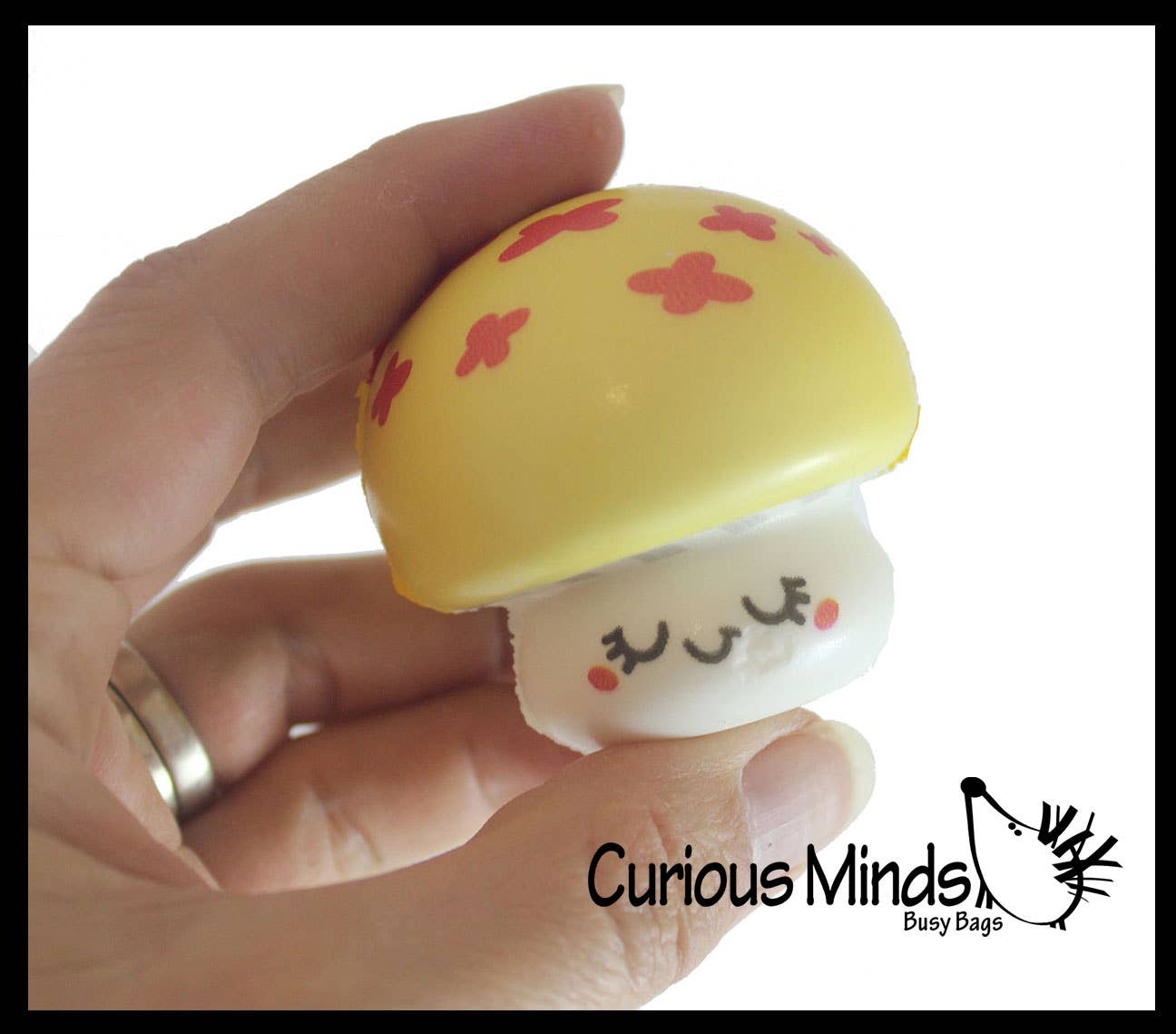 1 Cute Mushroom Micro Slow Rise Squishy Toy