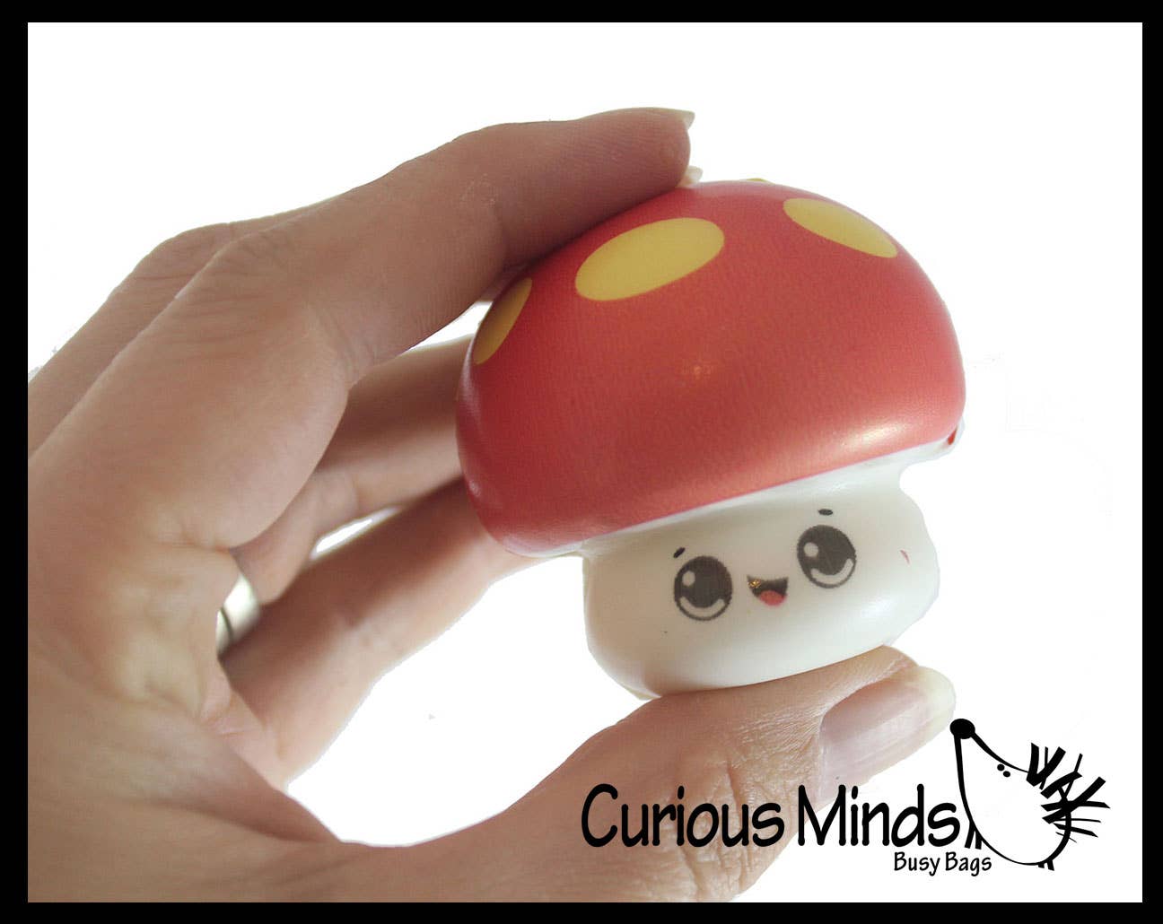 1 Cute Mushroom Micro Slow Rise Squishy Toy