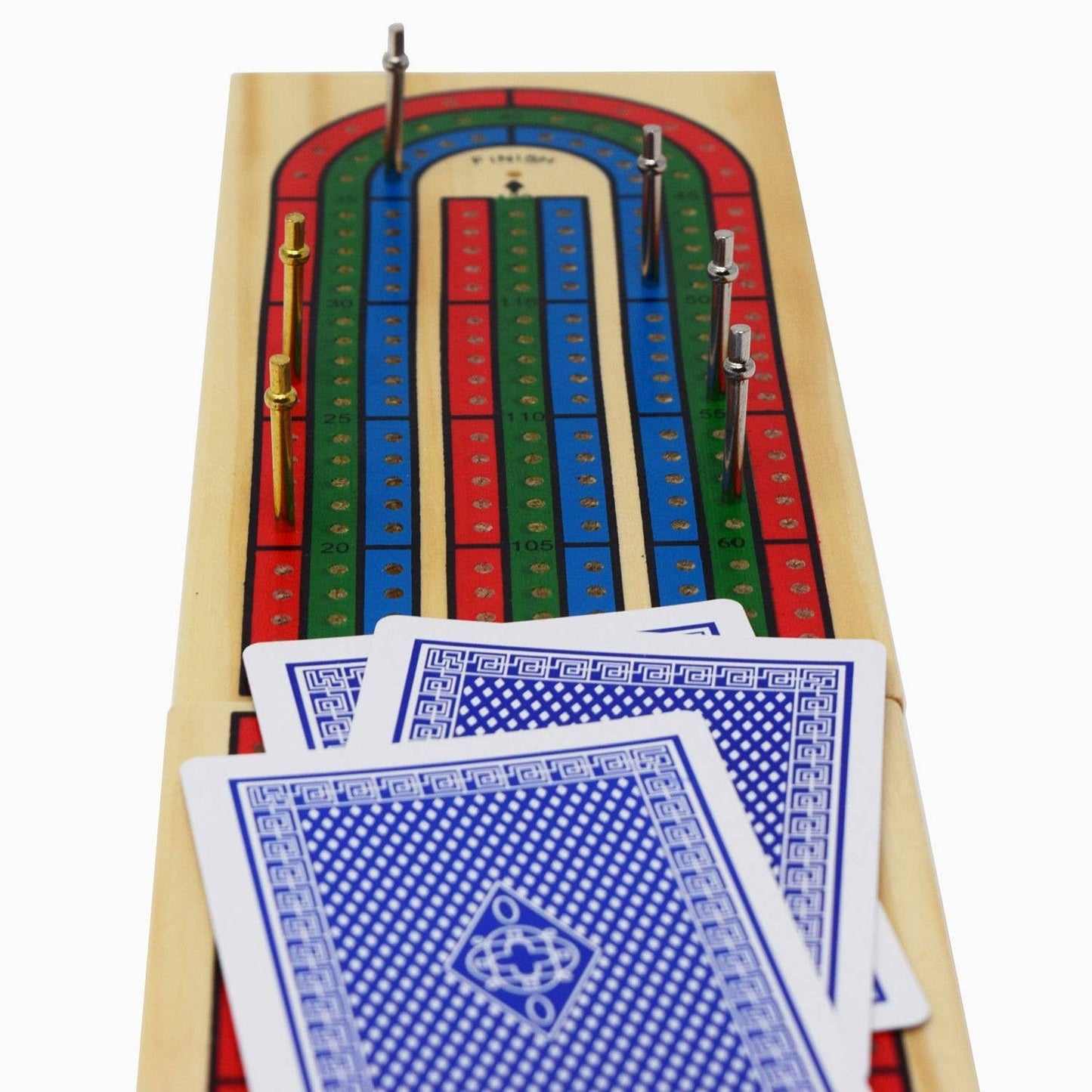 Cribbage Classic 3-Track Foldable Board Game