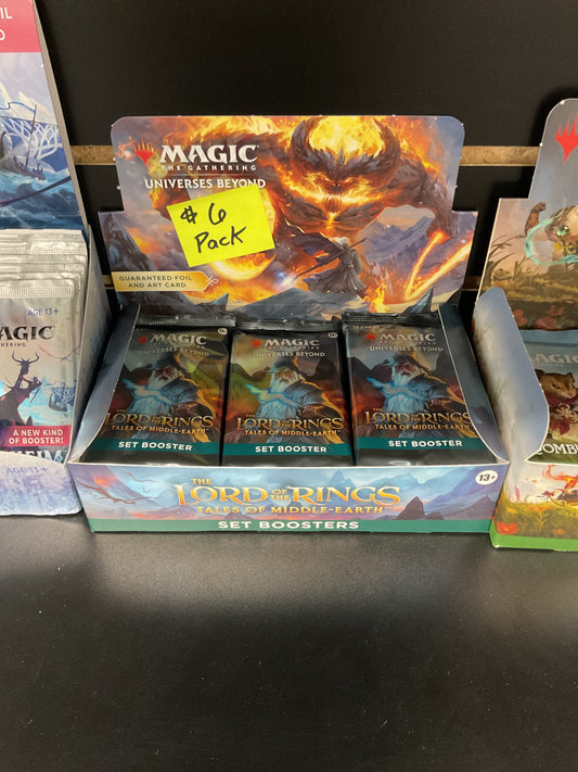 MTG lord of the rings pack